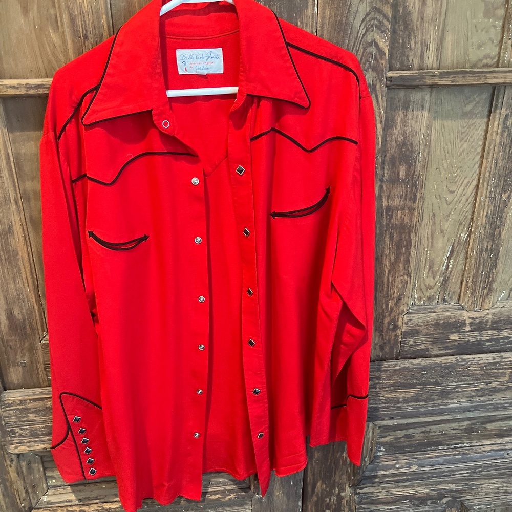 Vintage Billy Bob Thornton Western Shirt